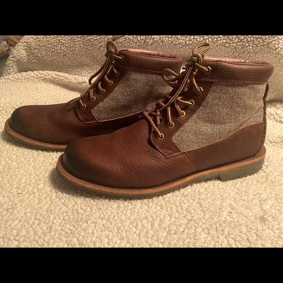 Olukai Men’s Leather Boots size 12 - Picture 3 of 5